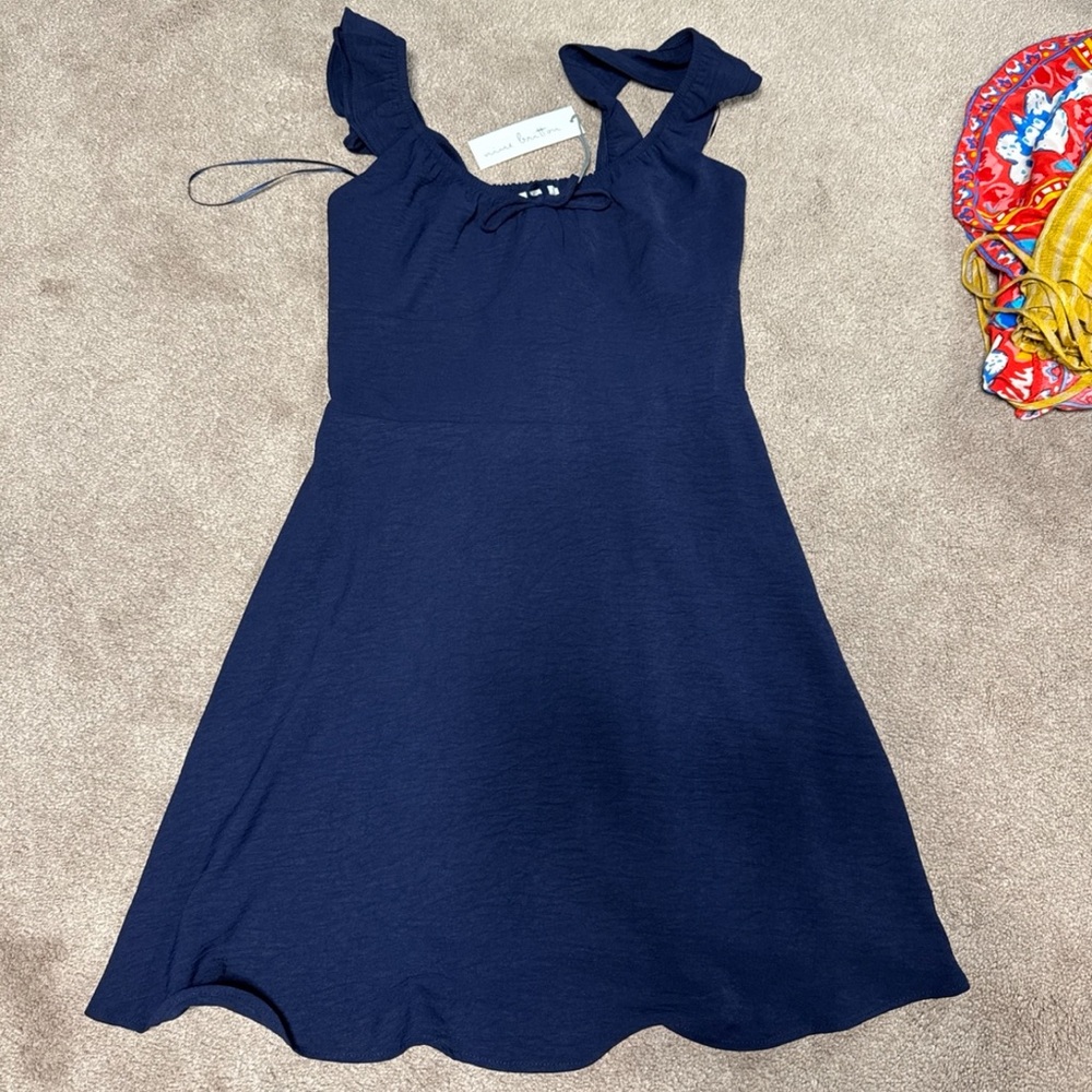 Navy summer dress
